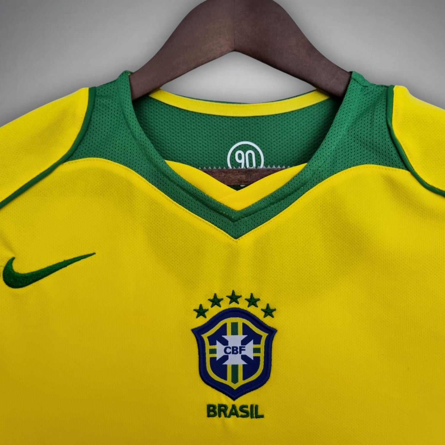 Brazil - Retro Home Shirt 2004