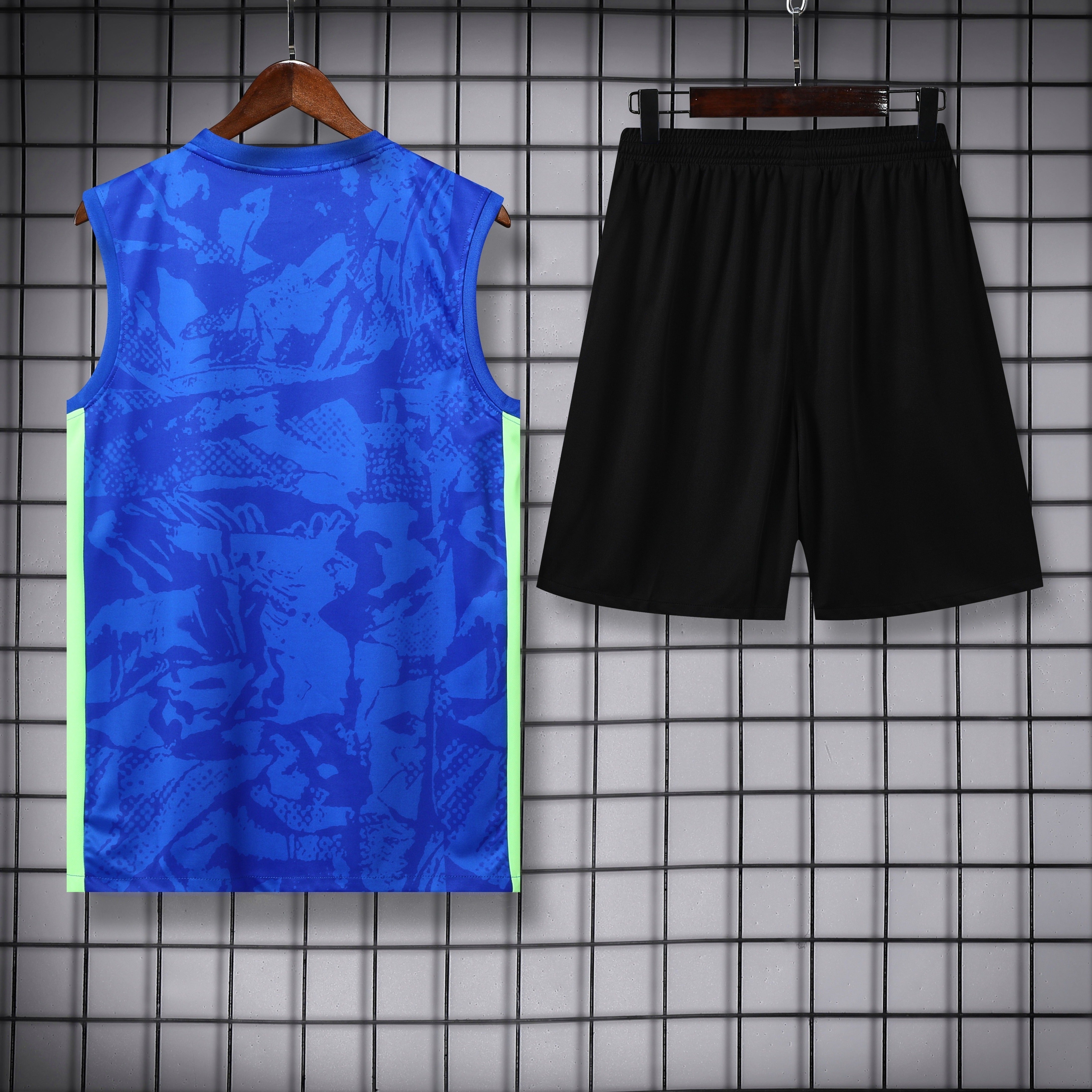 FC Barcelona - Neon Blue Tank Top Training Set