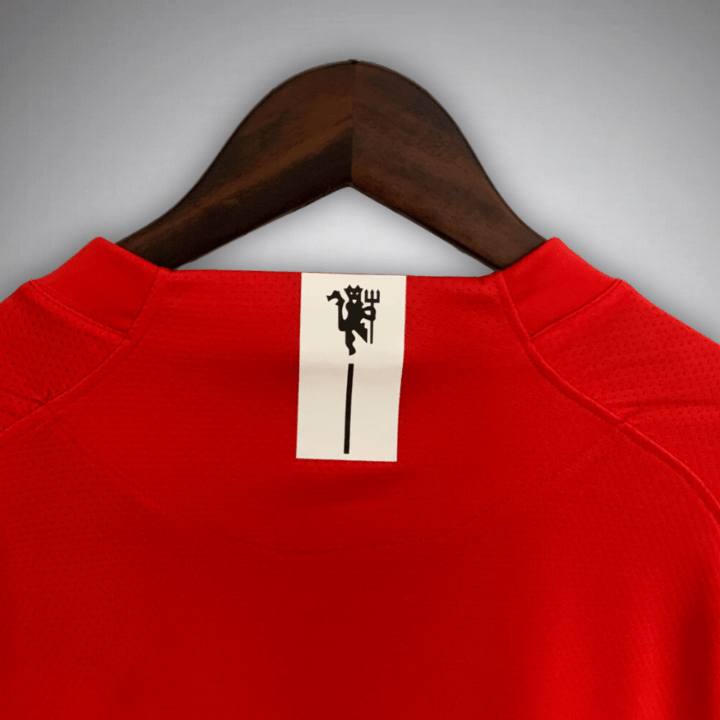 Manchester United FC - Retro Home Shirt 2007/2008 Long Sleeve