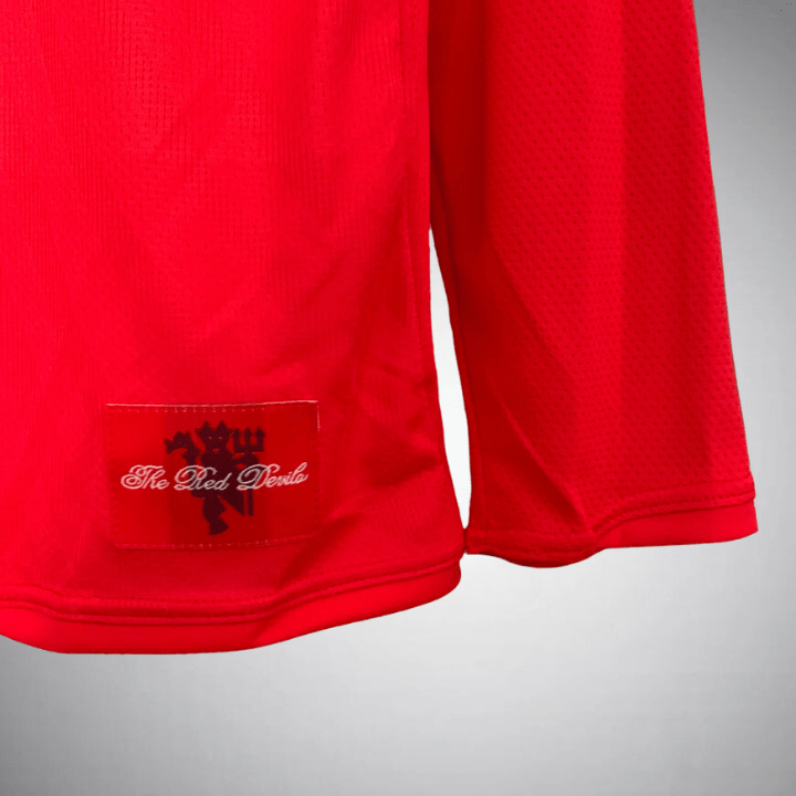 Manchester United FC - Retro Home Shirt 2007/2008 Long Sleeve