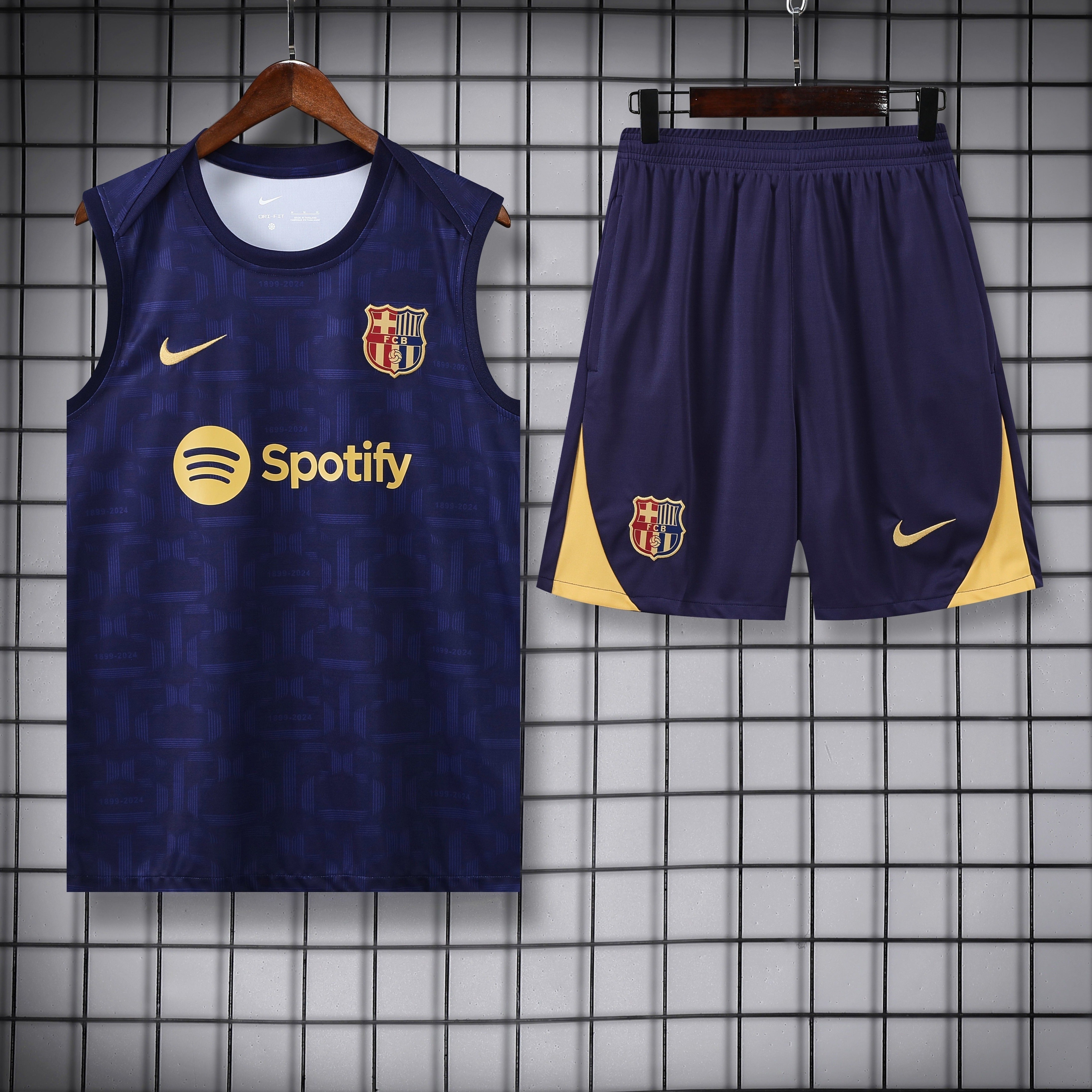 FC Barcelona - Navy Tank Top Training Set