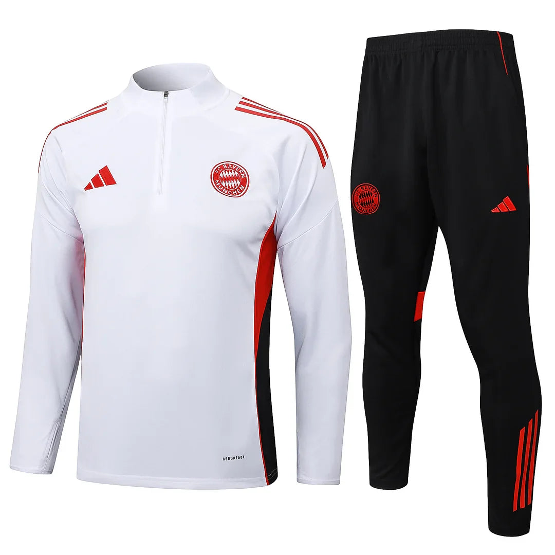 FC Bayern Munich - Tracksuit White/Black